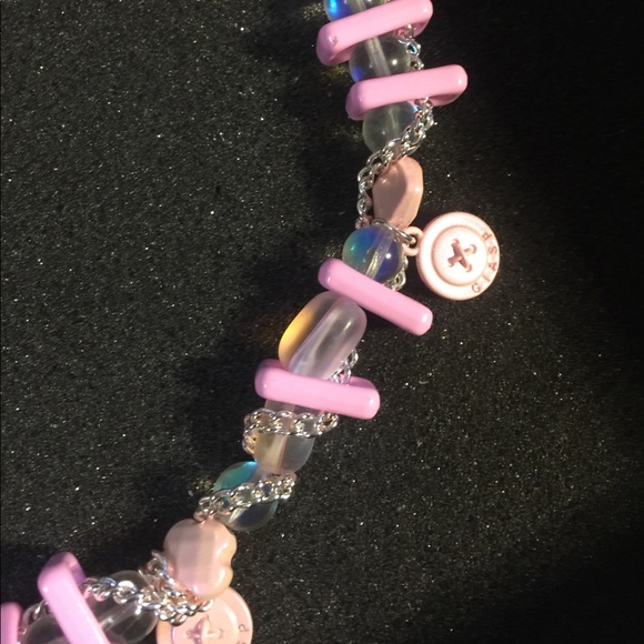 Pink Choker Necklace - Picture 6 of 6